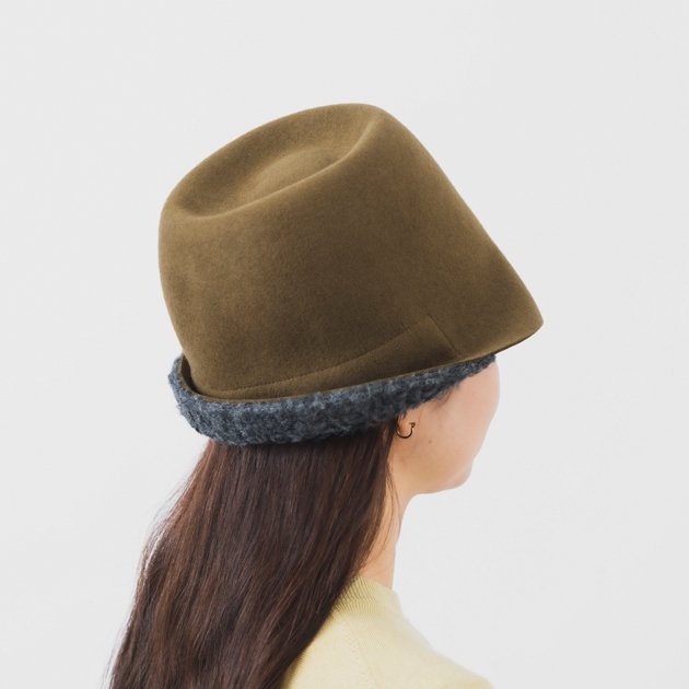 mature ha.（マチュアーハ）｜MKF-24130 bell hat lamb　モカ - ファッション - 帽子 - 女性ファッション通販の  CLASKA（クラスカ）ONLINE SHOP