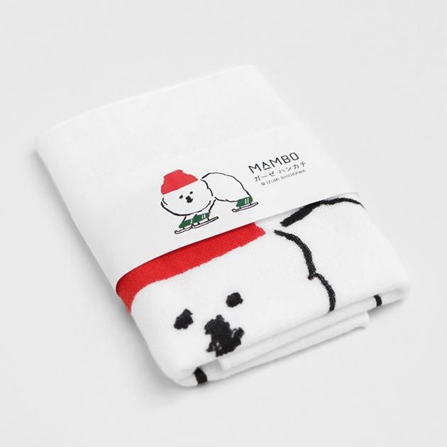 「CLASKA(クラスカ)」のMAMBO(マンボ)ガーゼハンカチ WINTER
