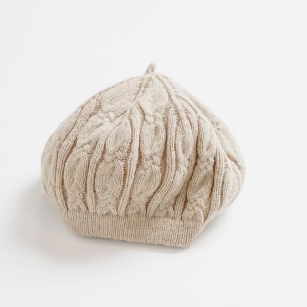 cable knit cap
