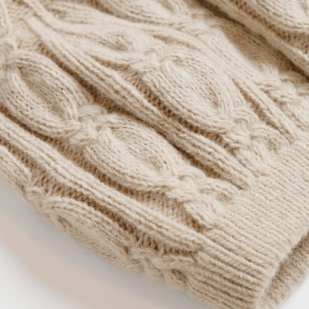 cable knit cap