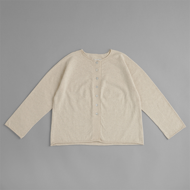 CLASKA(クラスカ)のコットンウールカシミヤ カーディガン