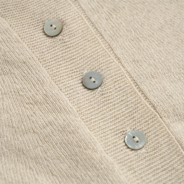 CLASKA(クラスカ)のコットンウールカシミヤ カーディガン