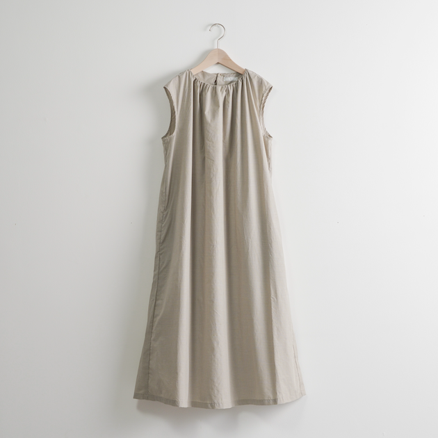 CLASKA(クラスカ)|コットンギャザーノースリーブワンピース- ファッション - ワンピース - 女性ファッション通販の CLASKA(クラスカ)ONLINE SHOP