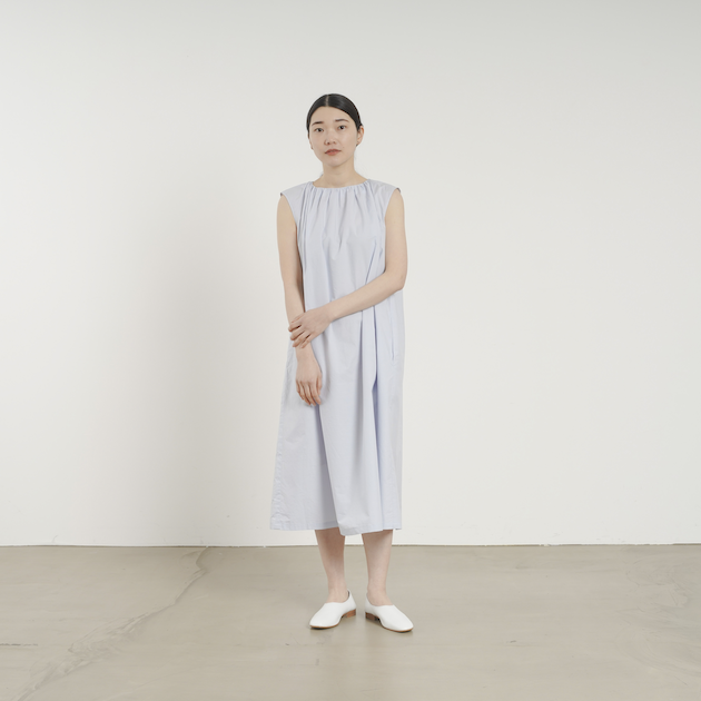 CLASKA(クラスカ)|コットンギャザーノースリーブワンピース- ファッション - ワンピース - 女性ファッション通販の CLASKA(クラスカ)ONLINE SHOP