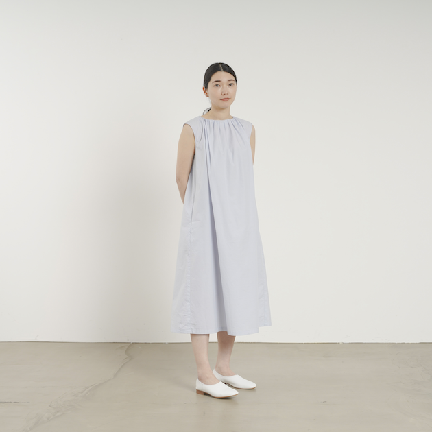 CLASKA(クラスカ)|コットンギャザーノースリーブワンピース- ファッション - ワンピース - 女性ファッション通販の CLASKA(クラスカ)ONLINE SHOP