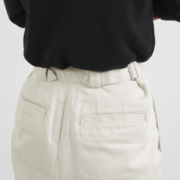 CLASKA（クラスカ）｜White×Beige デニムパンツ - ファッション - ボトムス - 女性ファッション通販の  CLASKA（クラスカ）ONLINE SHOP
