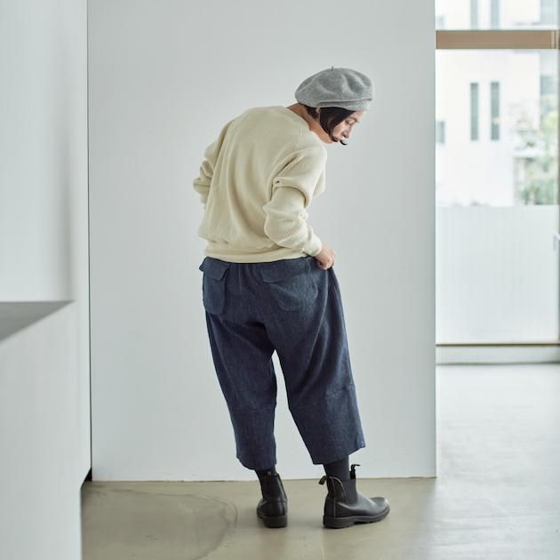「CLASKA(クラスカ)」発のアパレルブランド「HAU(ハウ)」のパンツ「pants farmer」