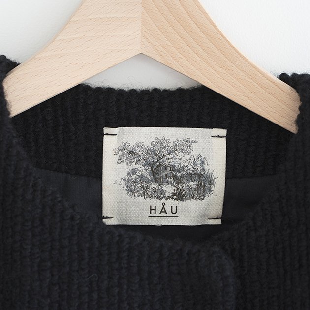 HAU（ハウ）｜jacket “sheep” / ブラック - ファッション - アウター・羽織り物 - 女性ファッション通販の  CLASKA（クラスカ）ONLINE SHOP