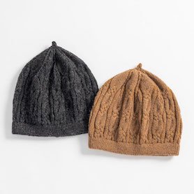 cable knit cap 