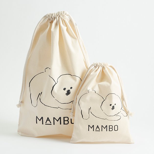 MAMBO（マンボ）｜MAMBO コットン巾着 M - バッグ - ポーチ - 女性ファッション通販の CLASKA（クラスカ）ONLINE SHOP