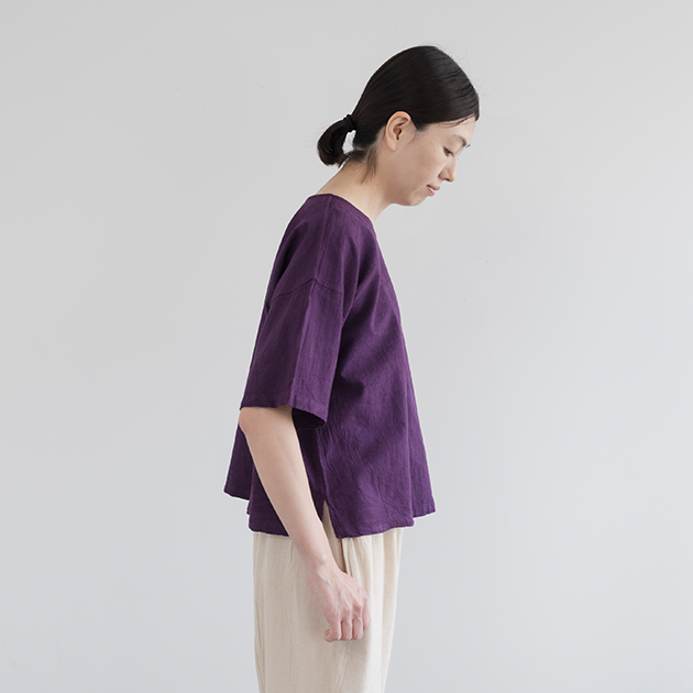 ヂェン先生の日常着|カットソー ショート / パープル - ファッション - トップス - 女性ファッション通販の CLASKA(クラスカ)ONLINE SHOP ヂェン先生の日常着|カットソー ショート / パープル - ファッション - トップス - 女性ファッション通販の CLASKA(クラスカ)ONLINE SHOP