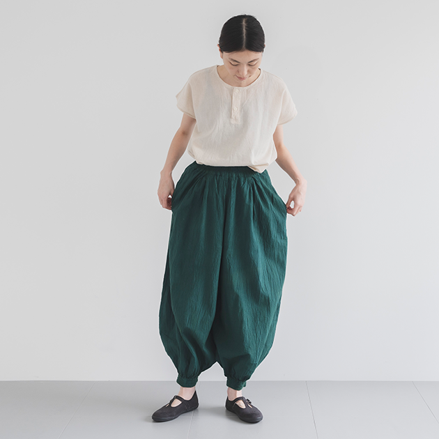 ヂェン先生の日常着|バルーンパンツ / グリーン - ファッション - パンツ・レギンス - 女性ファッション通販の CLASKA(クラスカ)ONLINE SHOP ヂェン先生の日常着|バルーンパンツ / グリーン - ファッション - パンツ・レギンス - 女性ファッション通販の CLASKA(クラスカ)ONLINE SHOP