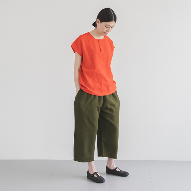 ヂェン先生の日常着|ワイドパンツ / カーキ- ファッション - パンツ・レギンス - 女性ファッション通販の CLASKA(クラスカ)ONLINE SHOP ヂェン先生の日常着|ワイドパンツ / カーキ- ファッション - パンツ・レギンス - 女性ファッション通販の CLASKA(クラスカ)ONLINE SHOP