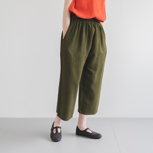 ヂェン先生の日常着|ワイドパンツ / カーキ- ファッション - パンツ・レギンス - 女性ファッション通販の CLASKA(クラスカ)ONLINE SHOP ヂェン先生の日常着|ワイドパンツ / カーキ- ファッション - パンツ・レギンス - 女性ファッション通販の CLASKA(クラスカ)ONLINE SHOP