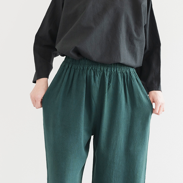 ヂェン先生の日常着|ワイドパンツ / グリーン ファッション - パンツ・レギンス - 女性ファッション通販の CLASKA(クラスカ)ONLINE SHOP ヂェン先生の日常着|ワイドパンツ / グリーン ファッション - パンツ・レギンス - 女性ファッション通販の CLASKA(クラスカ)ONLINE SHOP