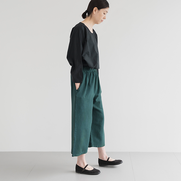 ヂェン先生の日常着|ワイドパンツ / グリーン ファッション - パンツ・レギンス - 女性ファッション通販の CLASKA(クラスカ)ONLINE SHOP ヂェン先生の日常着|ワイドパンツ / グリーン ファッション - パンツ・レギンス - 女性ファッション通販の CLASKA(クラスカ)ONLINE SHOP