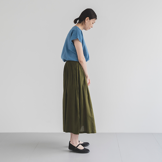 ヂェン先生の日常着|薄地ロングスカート カーキ- ファッション - スカート - 女性ファッション通販の CLASKA(クラスカ)ONLINE SHOP ヂェン先生の日常着|薄地ロングスカート カーキ- ファッション - スカート - 女性ファッション通販の CLASKA(クラスカ)ONLINE SHOP