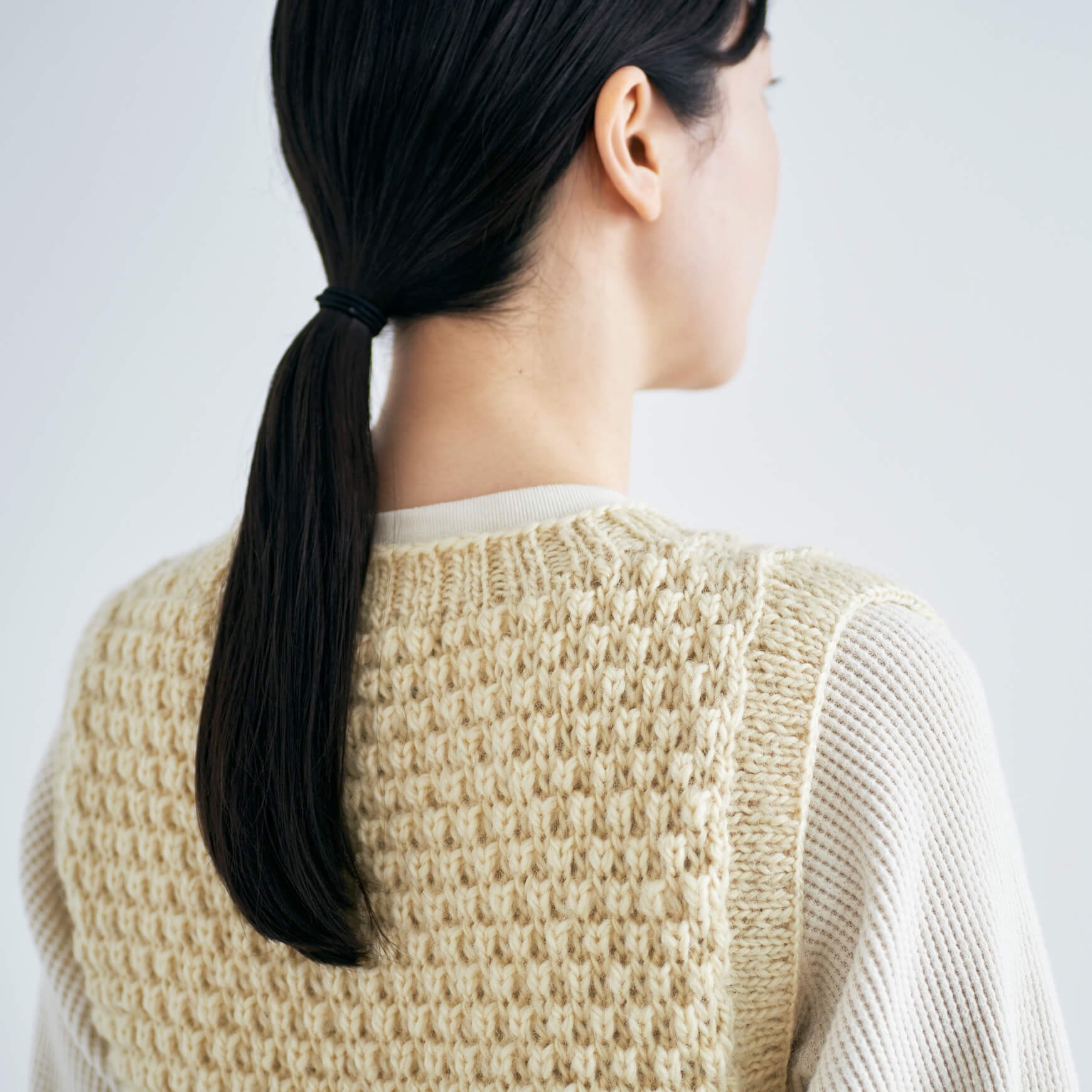 CLASKA（クラスカ）｜hand knit vest 