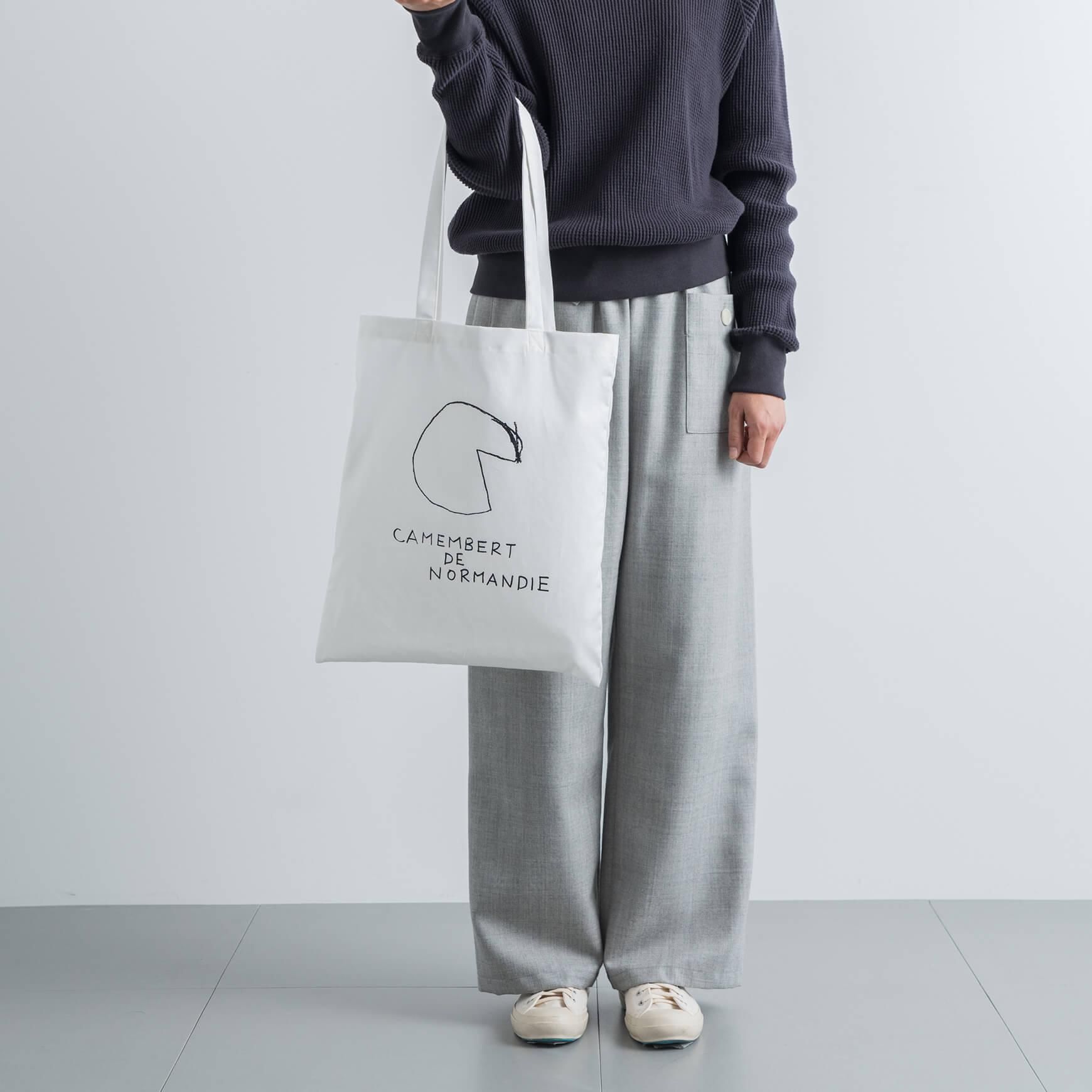 トートバッグ白 / チーズ- ファッション - 女性ファッション通販