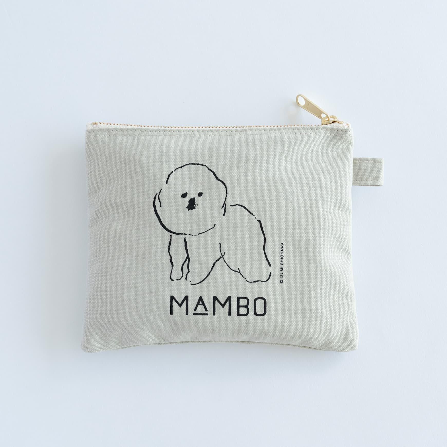 MAMBO（マンボ）｜MAMBO ポーチ / グレーベージュ - バッグ