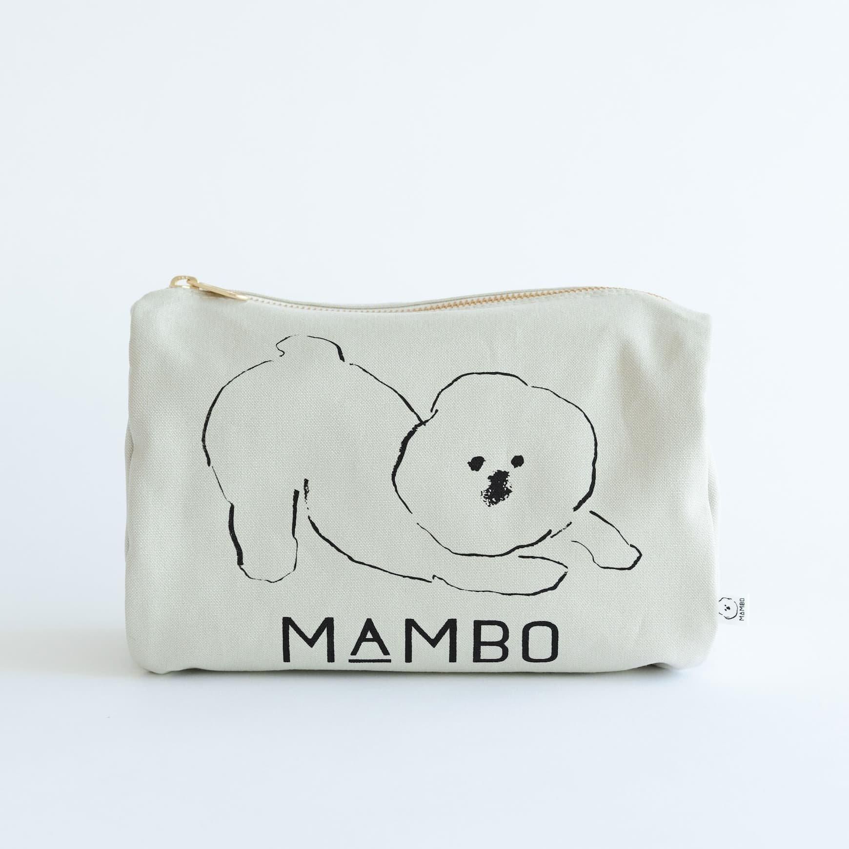 「CLASKA(クラスカ)」のMAMBO(マンボ)ラウンドボックスポーチ