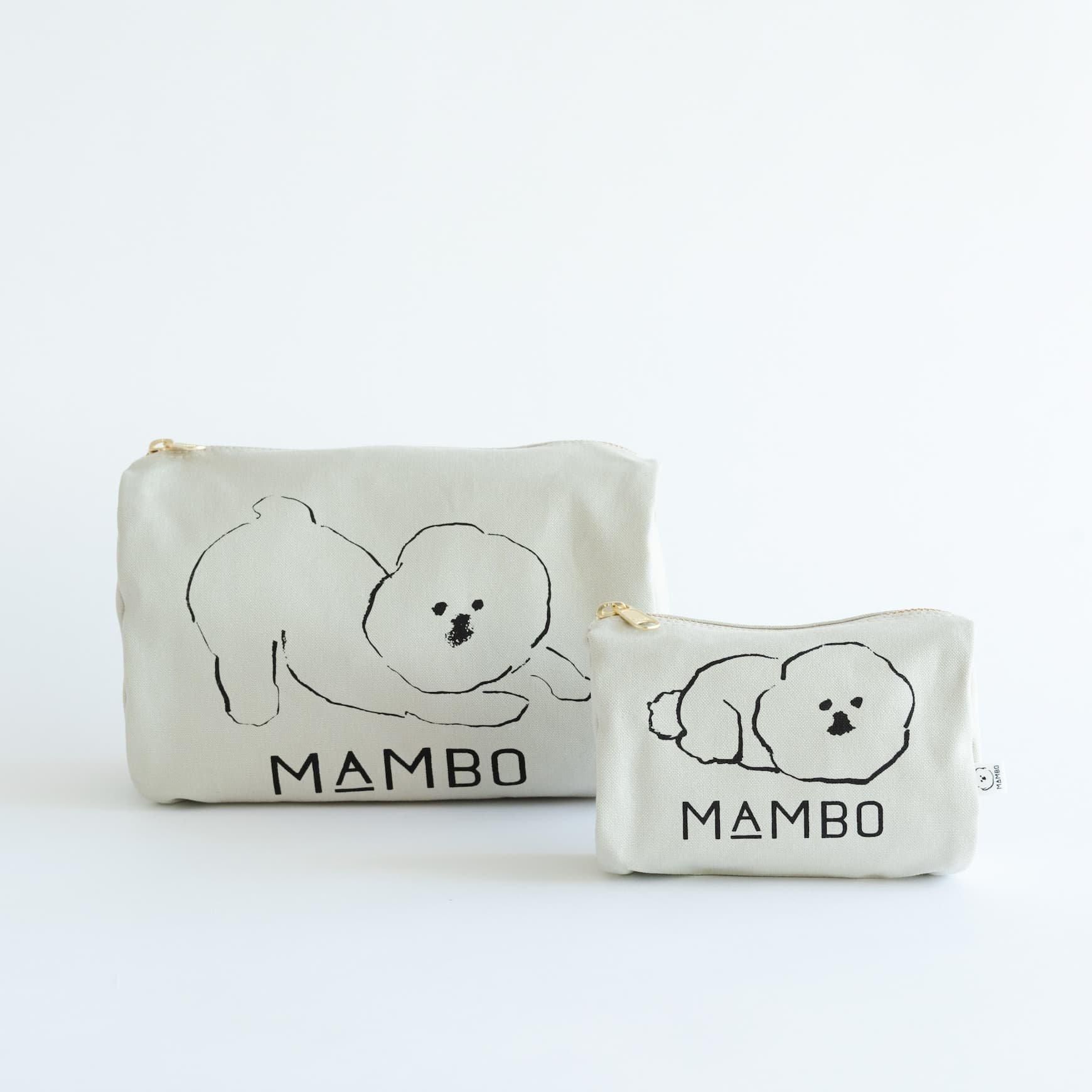 「CLASKA(クラスカ)」のMAMBO(マンボ)ラウンドボックスポーチ