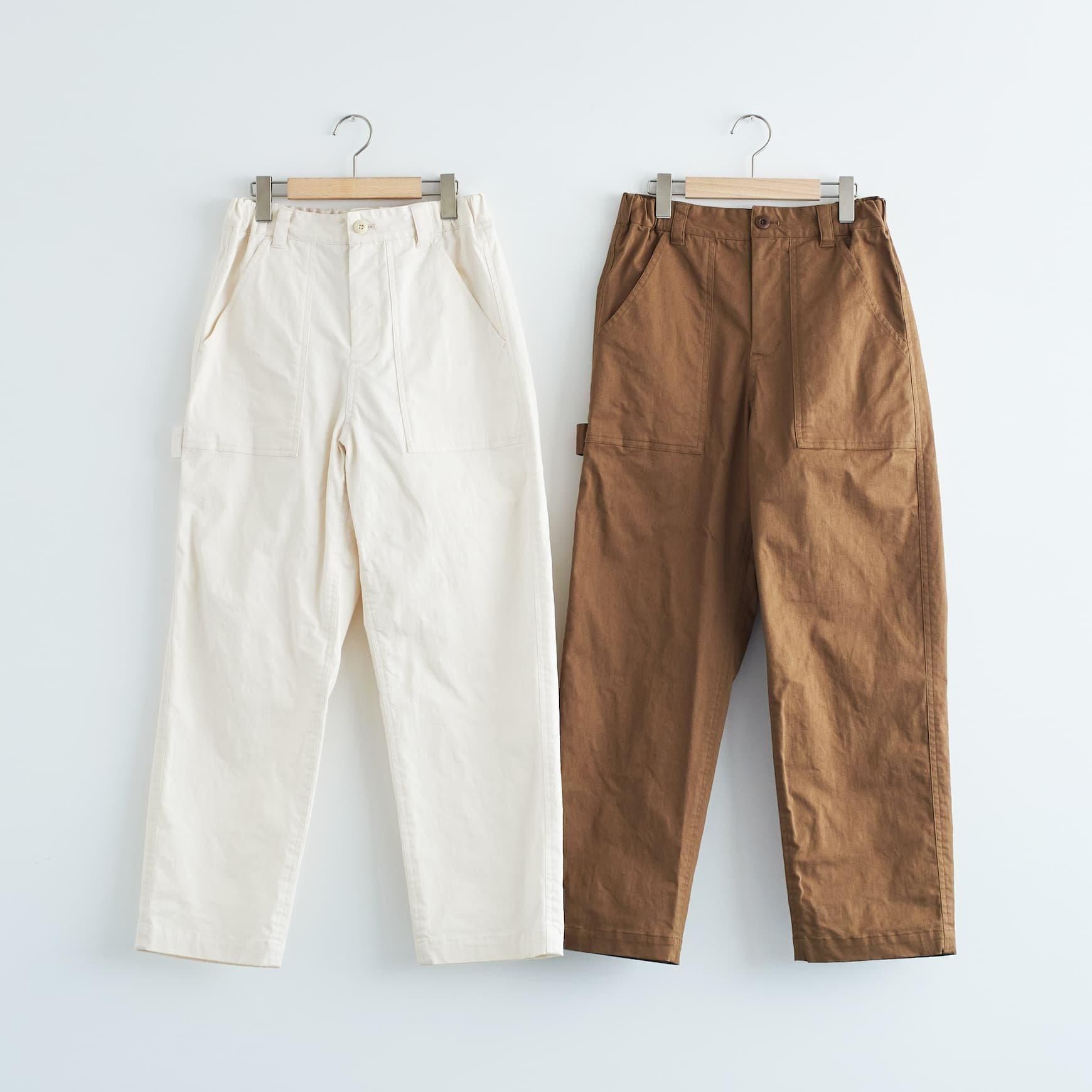 「CLASKA(クラスカ)」発のアパレルブランド「HAU(ハウ)」の pants “painter”
