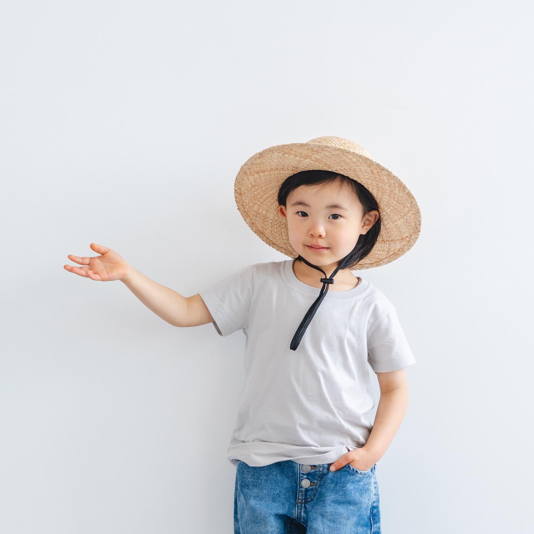 RAFFIA HAT SOLEIL(子ども用)
