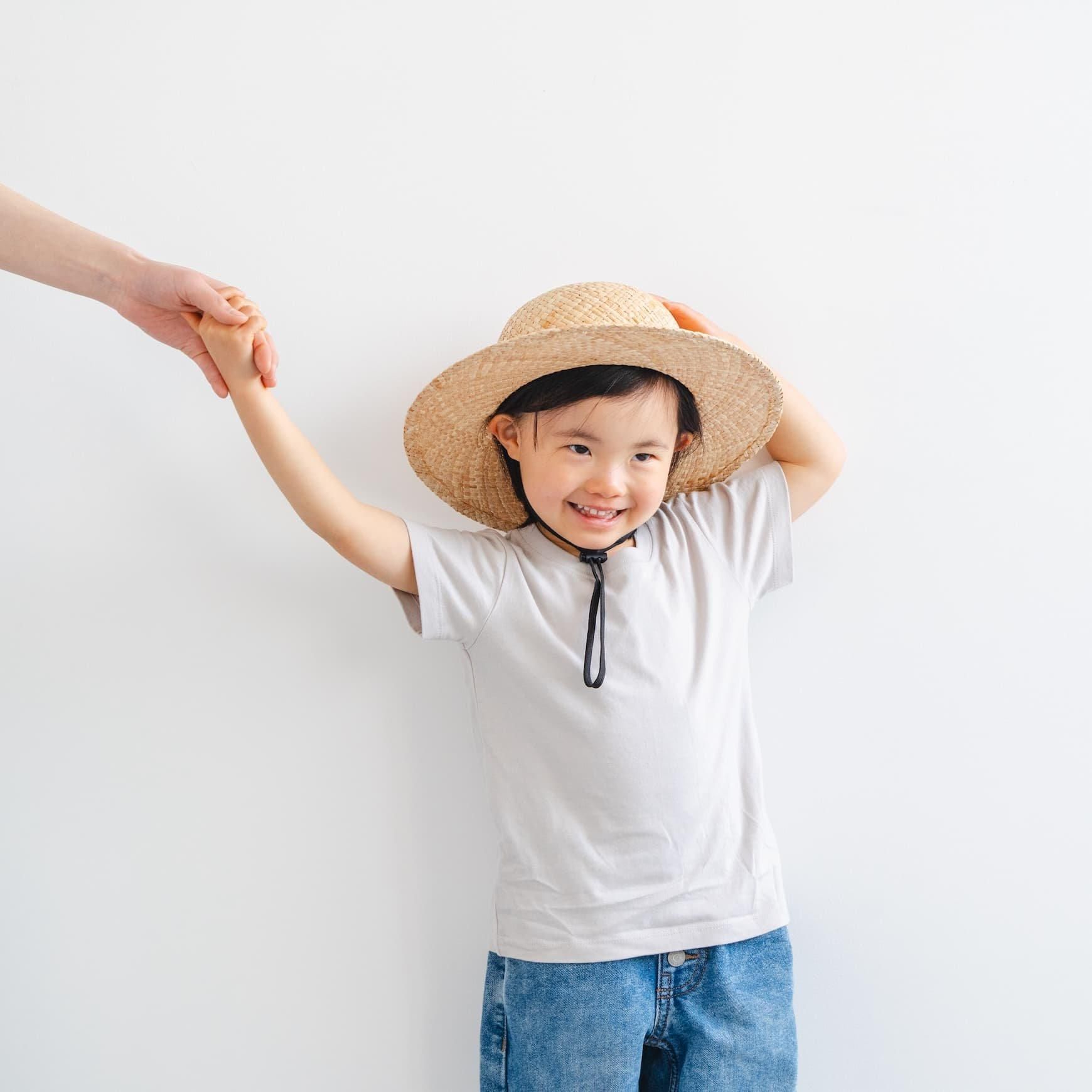 RAFFIA HAT SOLEIL(子ども用)