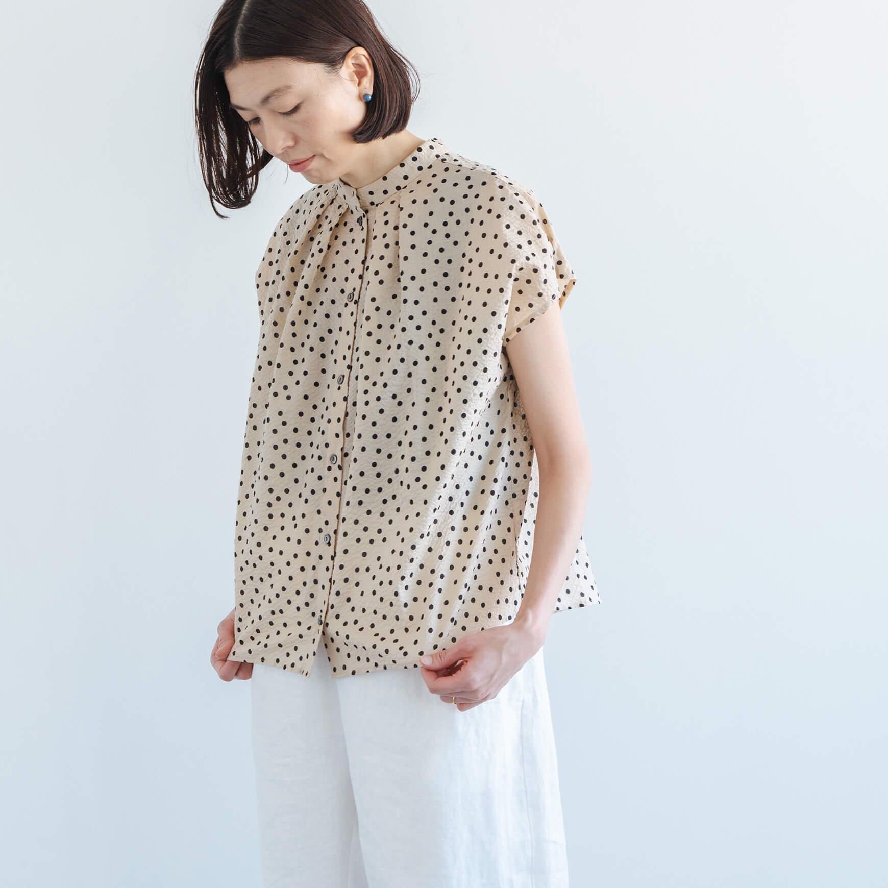 somewear clothing｜2way フレンチ水玉ブラウス - ファッション - トップス - 女性ファッション通販の  CLASKA（クラスカ）ONLINE SHOP