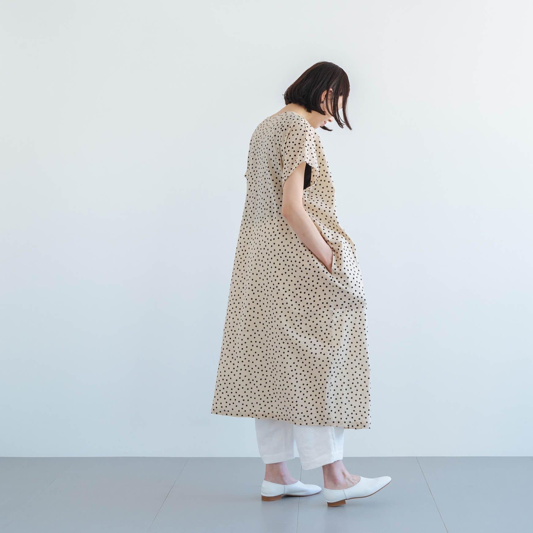 10/5終了somewearclothing 2way フレンチ水玉ワンピース somewear clothing｜2way フレンチ水玉ワンピース