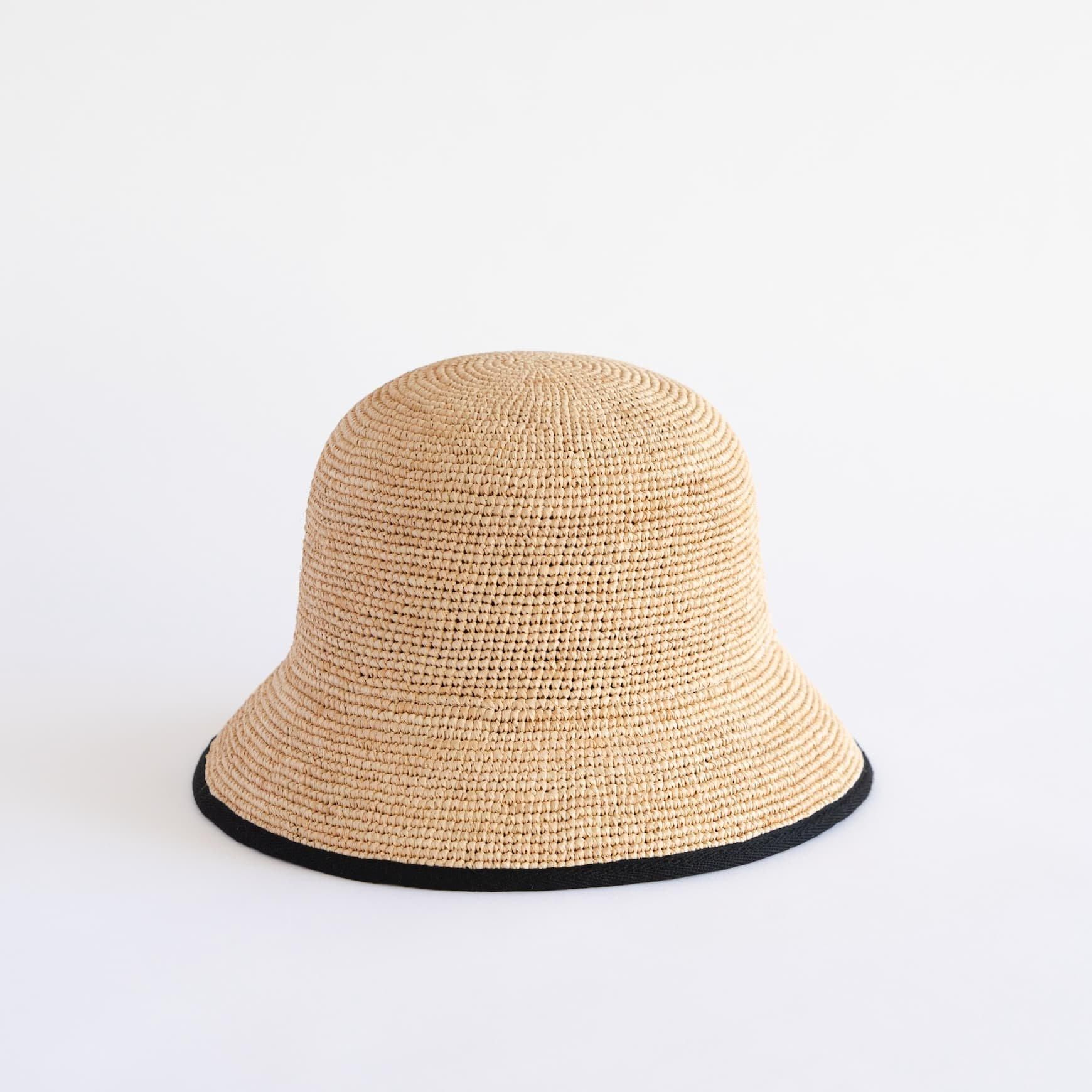 RAFFIA BUCKET HAT