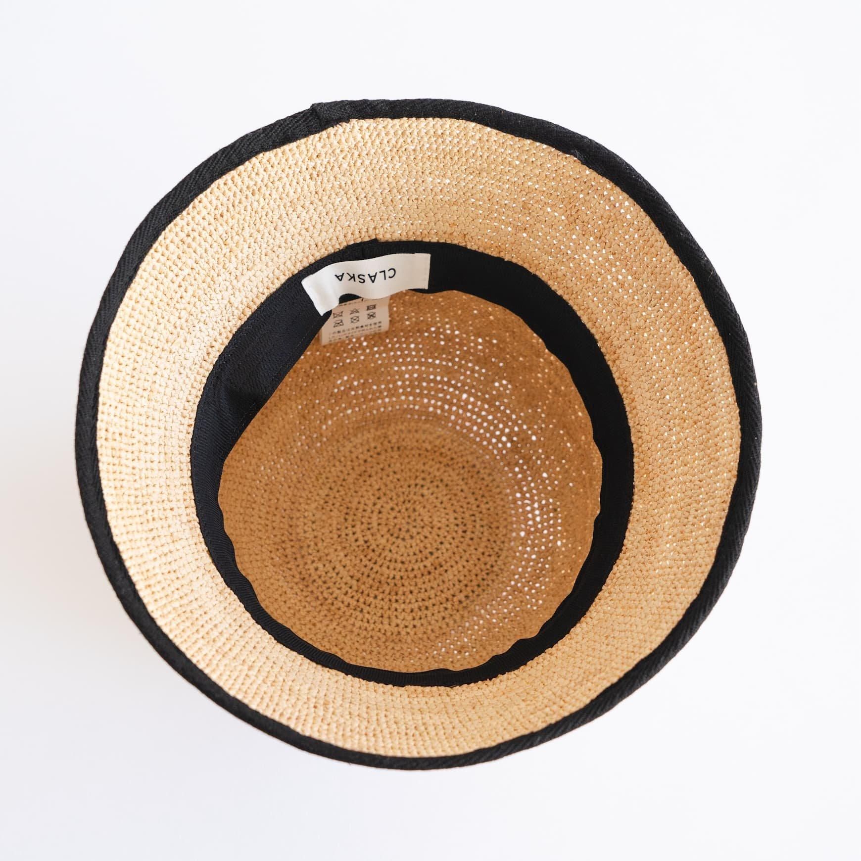 RAFFIA BUCKET HAT