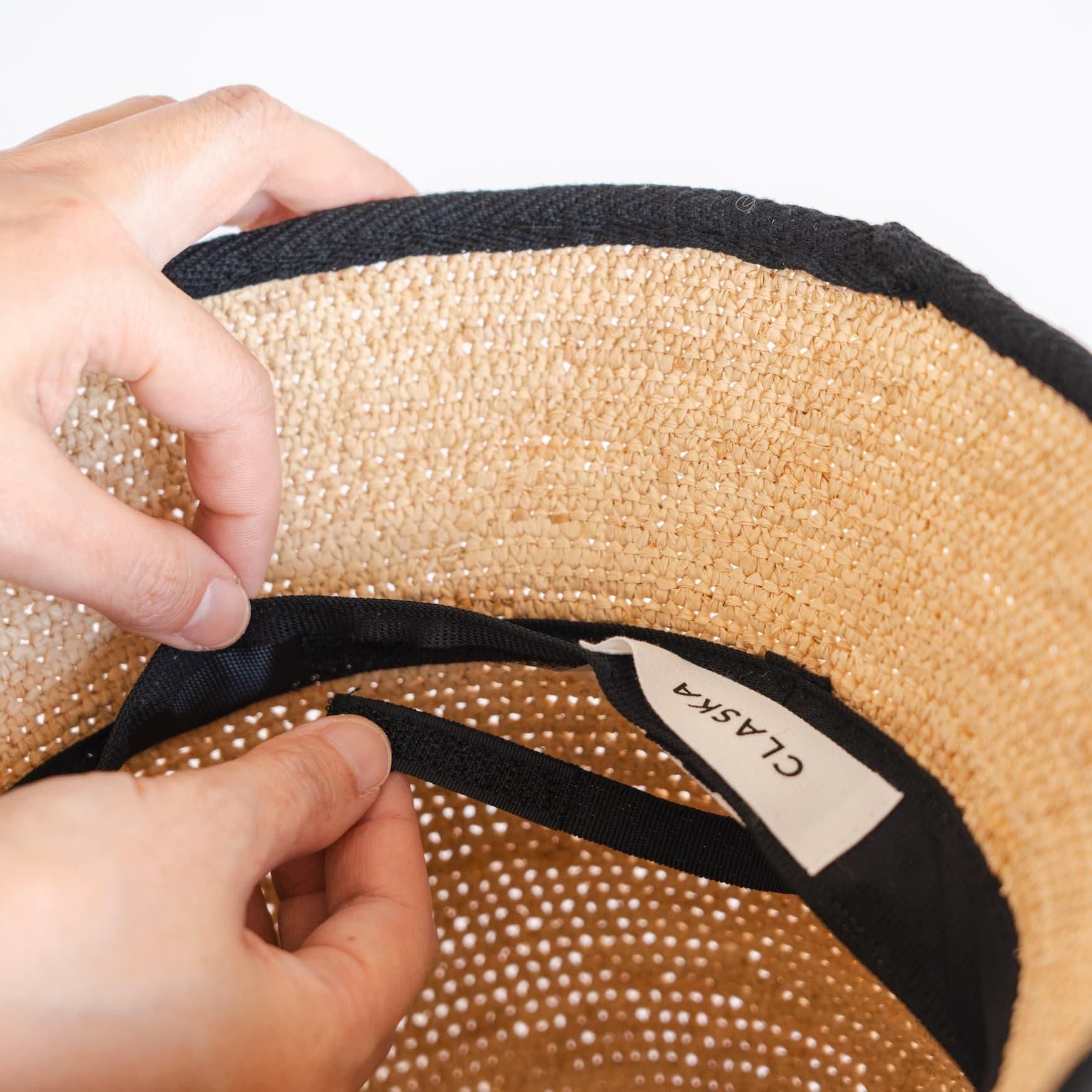 RAFFIA BUCKET HAT