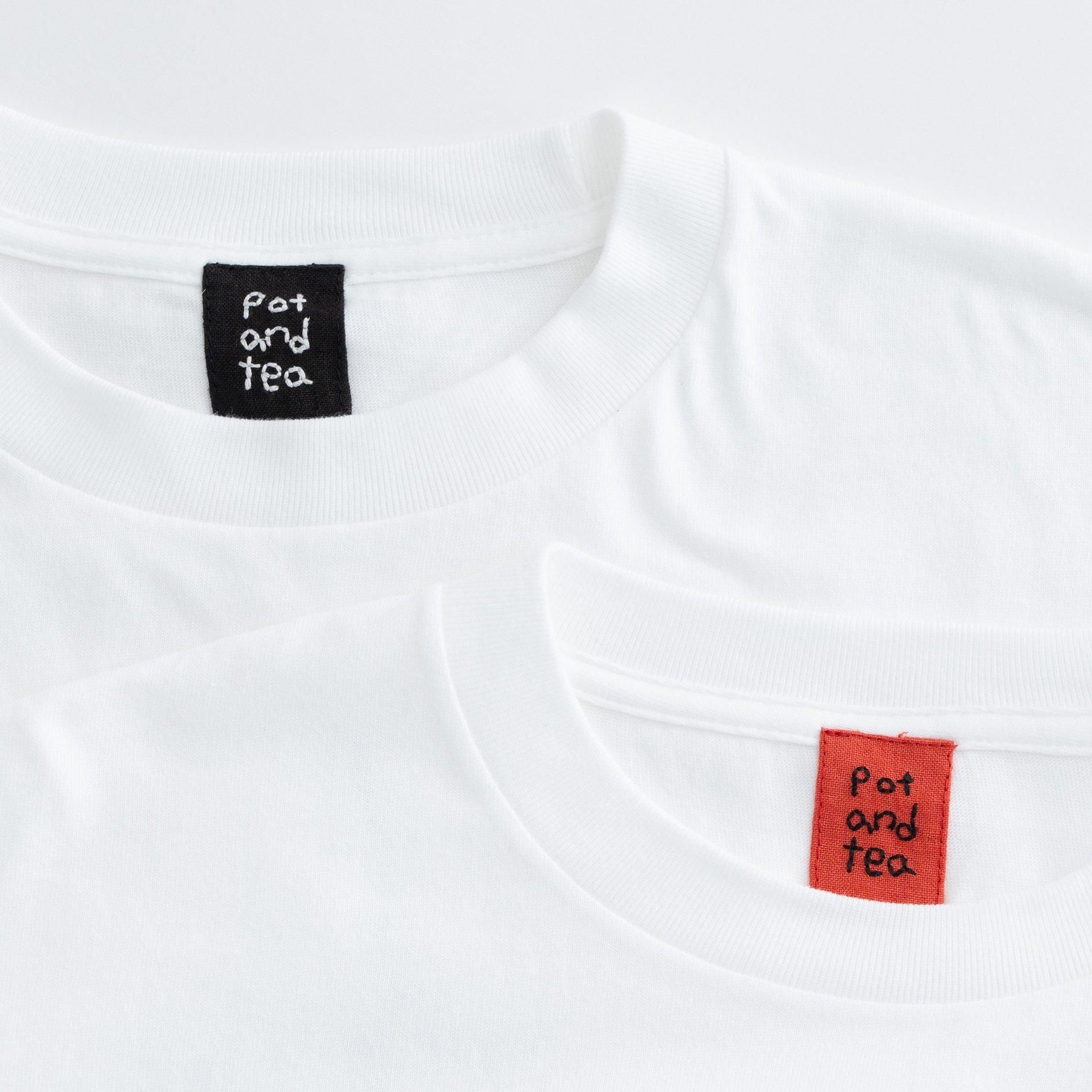 「pot and tea(ポットアンドティー)」のイチゴTシャツ / ラージサイズ