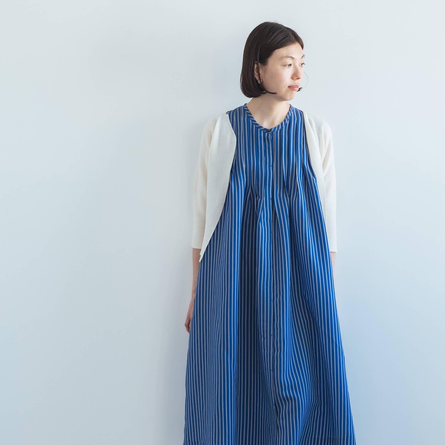 Le Pivot タックワンピース ストライプ CLASKA（クラスカ）｜ ストライプタックワンピース