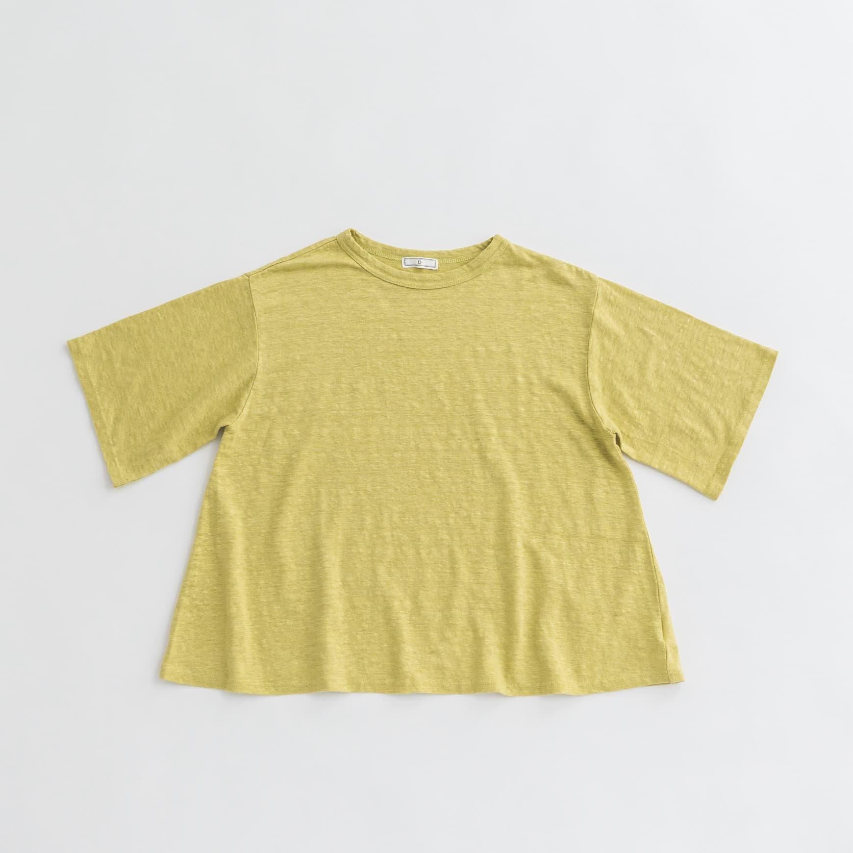 CLASKA（クラスカ）｜リネン100Tシャツ＜ドレープ