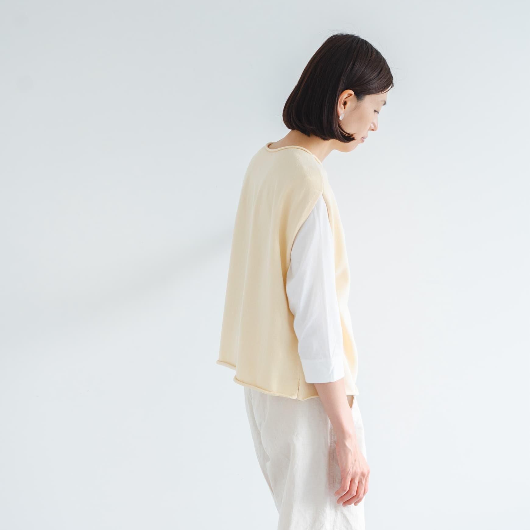 HAU（ハウ）｜knit vest 