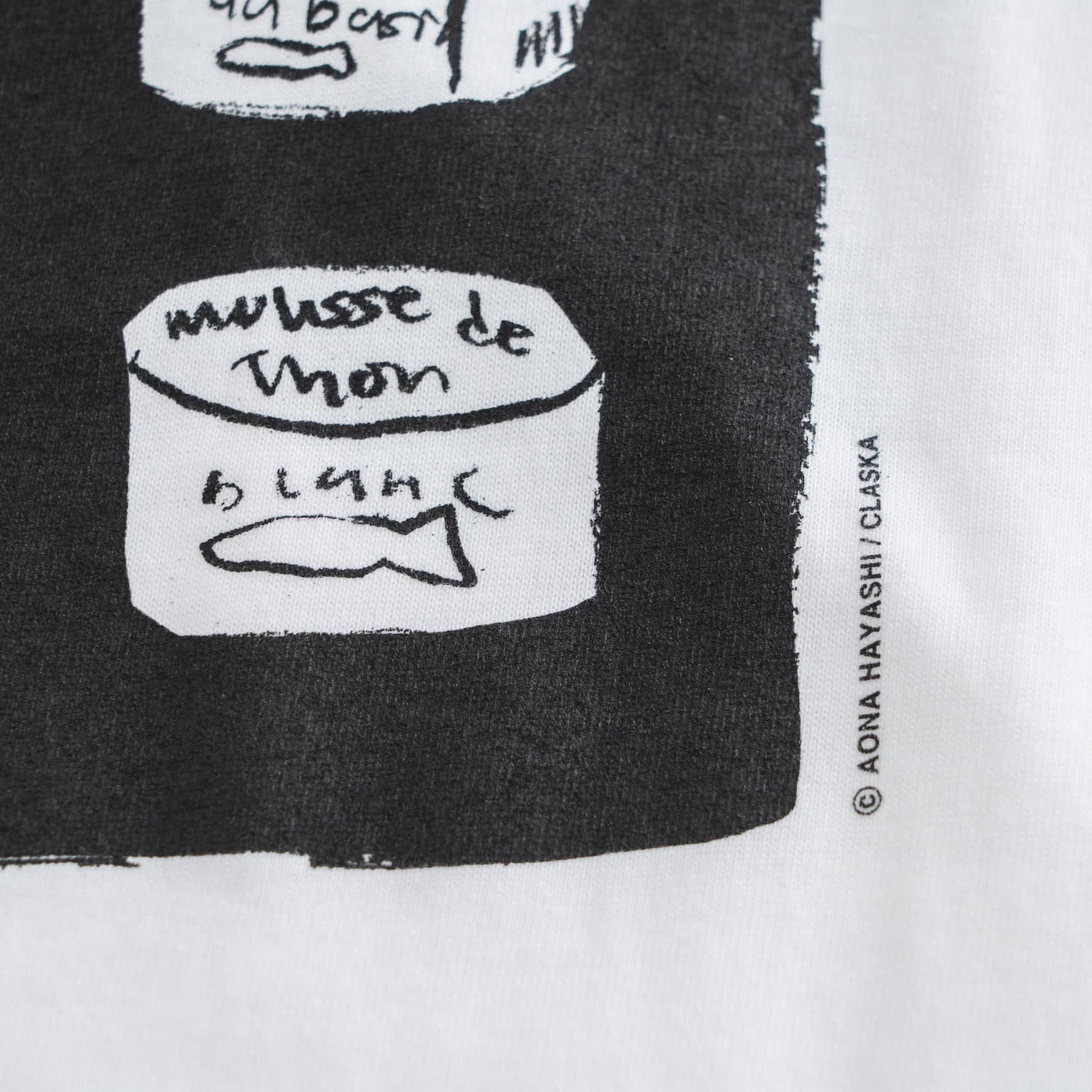 「CLASKA(クラスカ)」の 缶詰 ビッグTシャツ / Aona Hayashi
