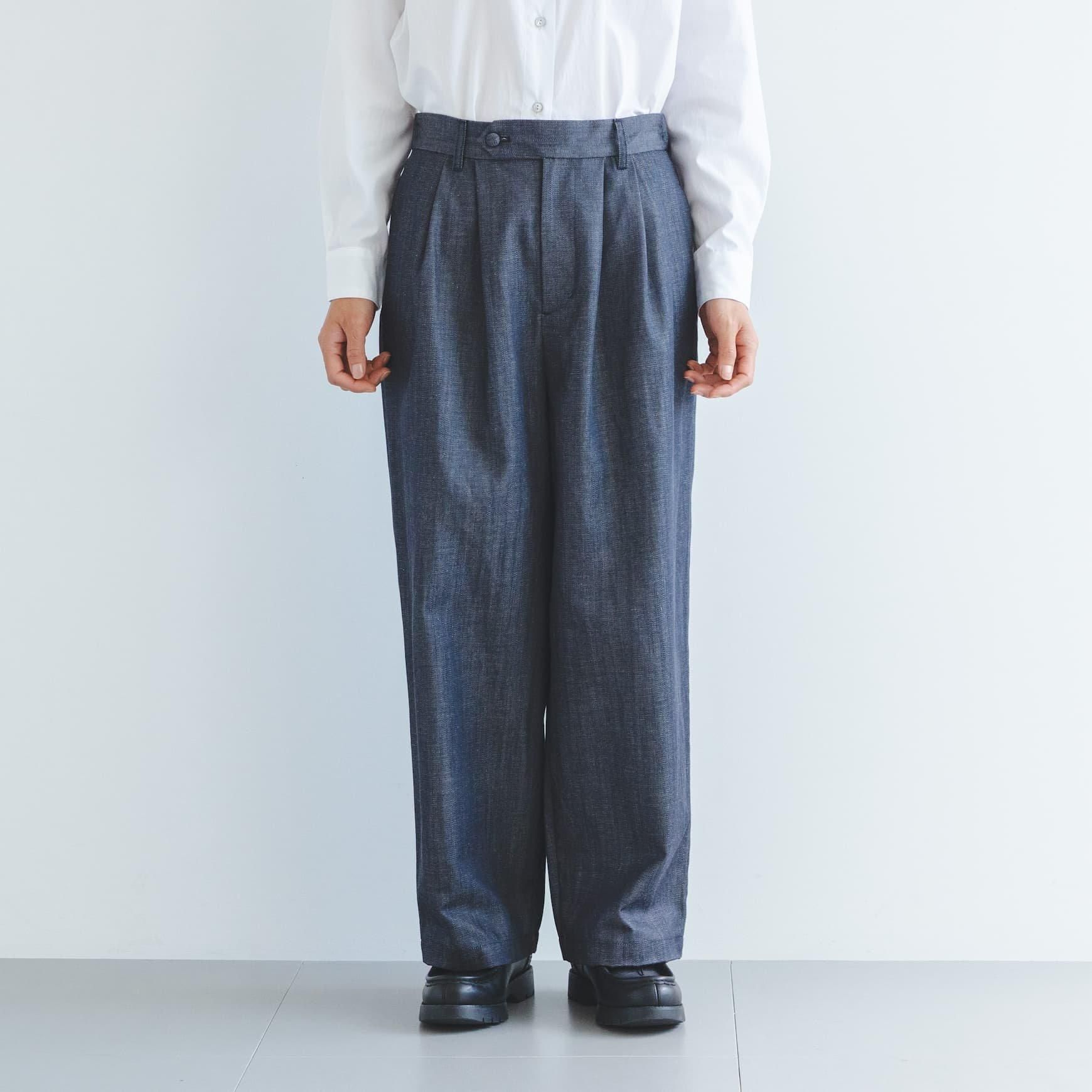 美品　D　クラスカ　Fadeless　サイドバックル　デニムパンツ　38 CLASKA（クラスカ）｜FADELESS デニムパンツ- ファッション
