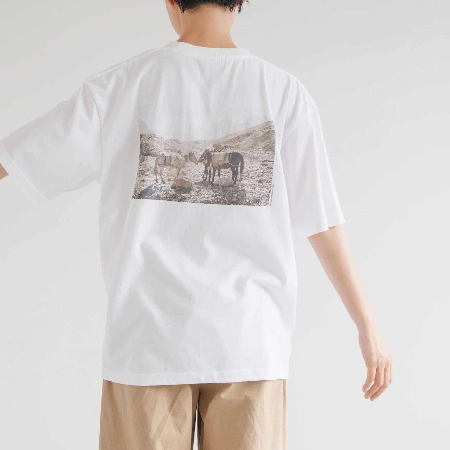 CLASKA（クラスカ）｜鈴木優香 フォトプリントTシャツ ロバ