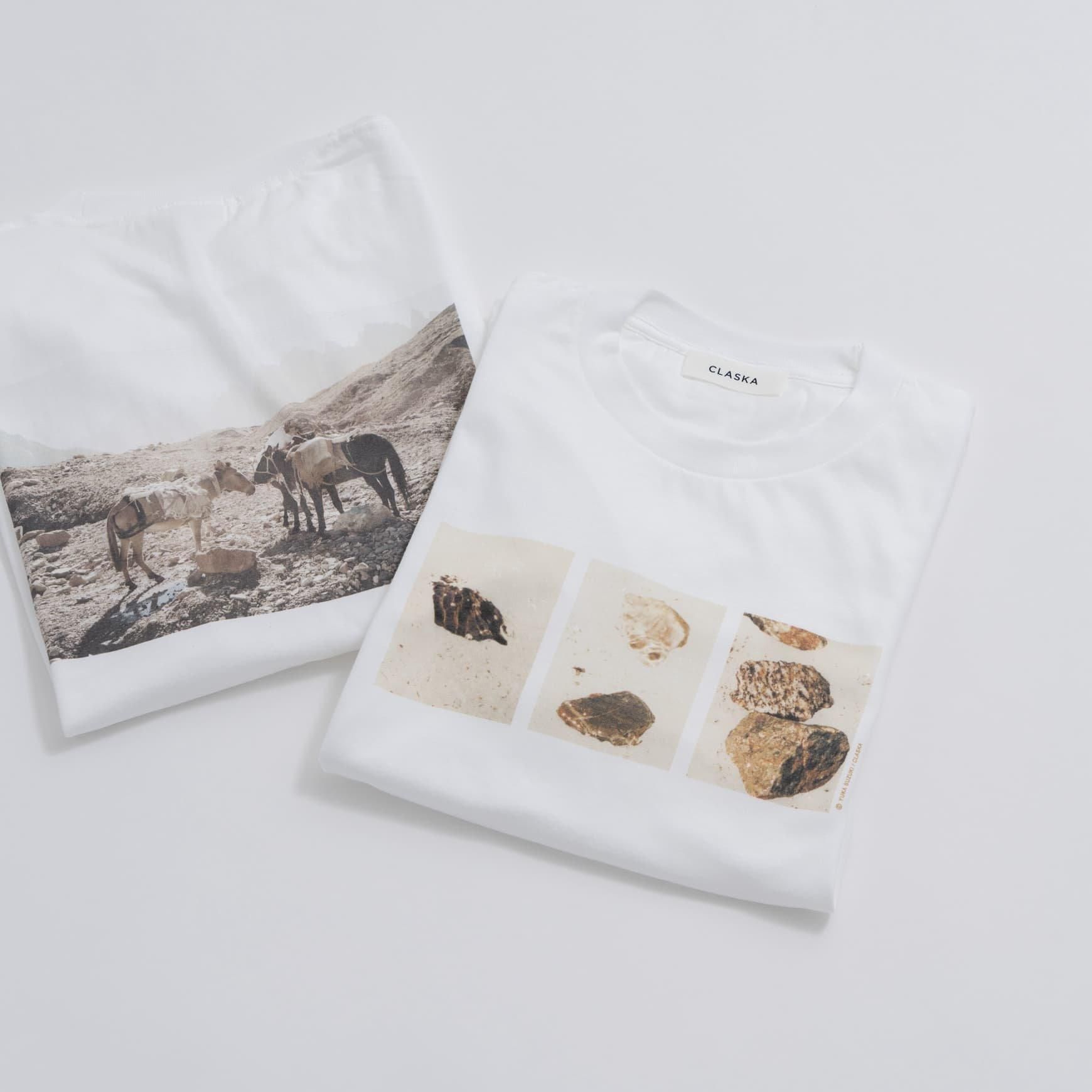 「CLASKA(クラスカ)」の 鈴木優香 フォトプリントTシャツ ロバ