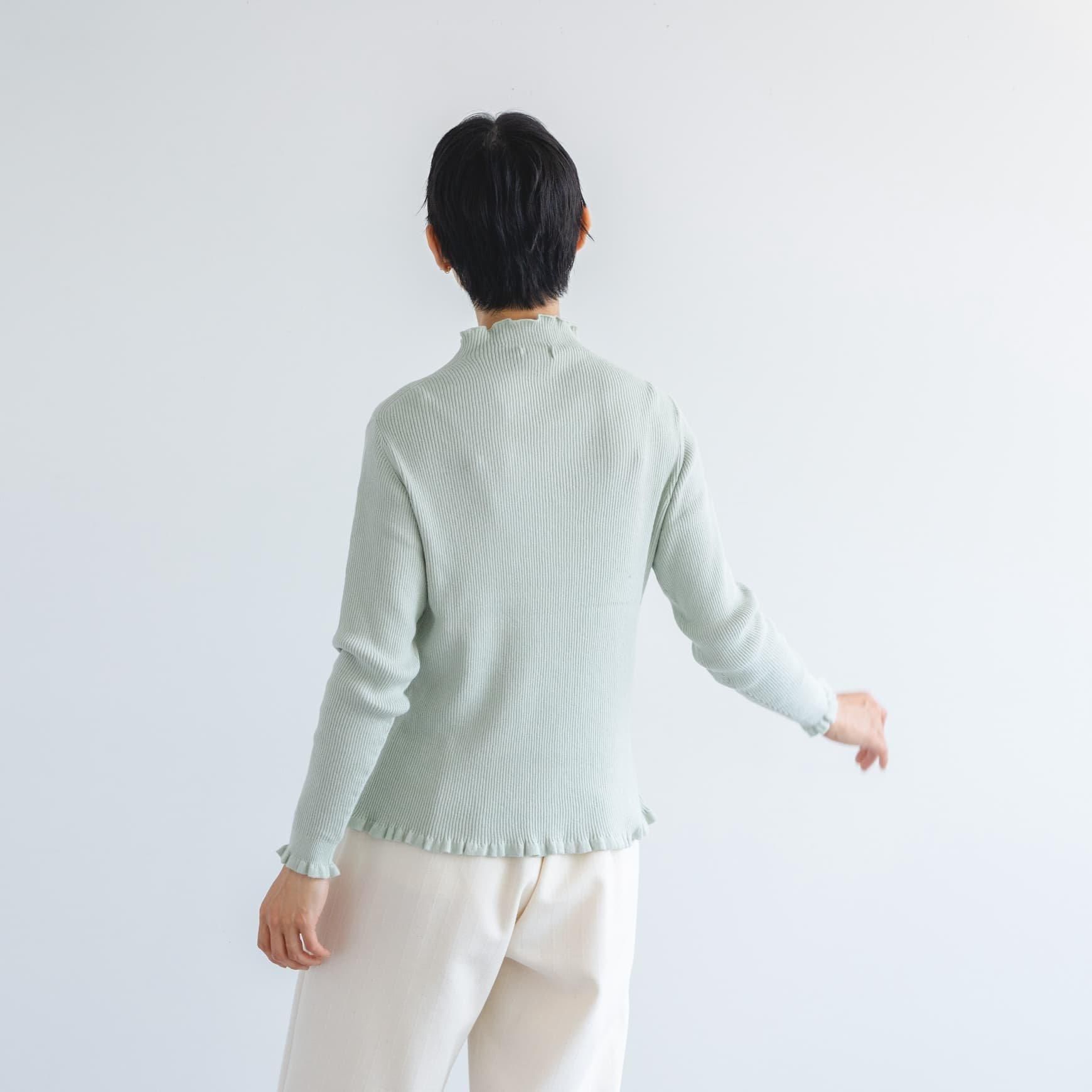 「CLASKA(クラスカ)」のコットンリブニットプルオーバー
