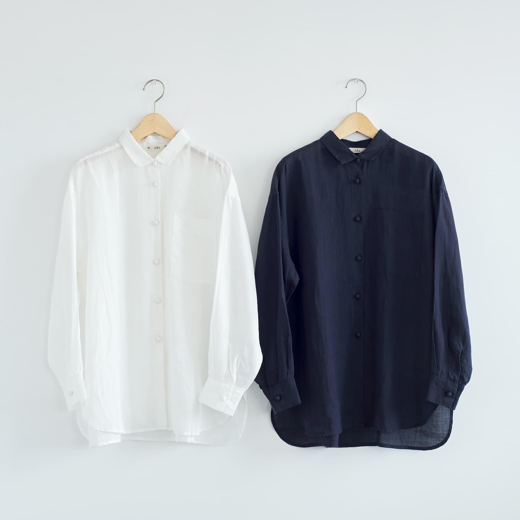 「CLASKA(クラスカ)」発のアパレルブランド「HAU(ハウ)」のover shirts