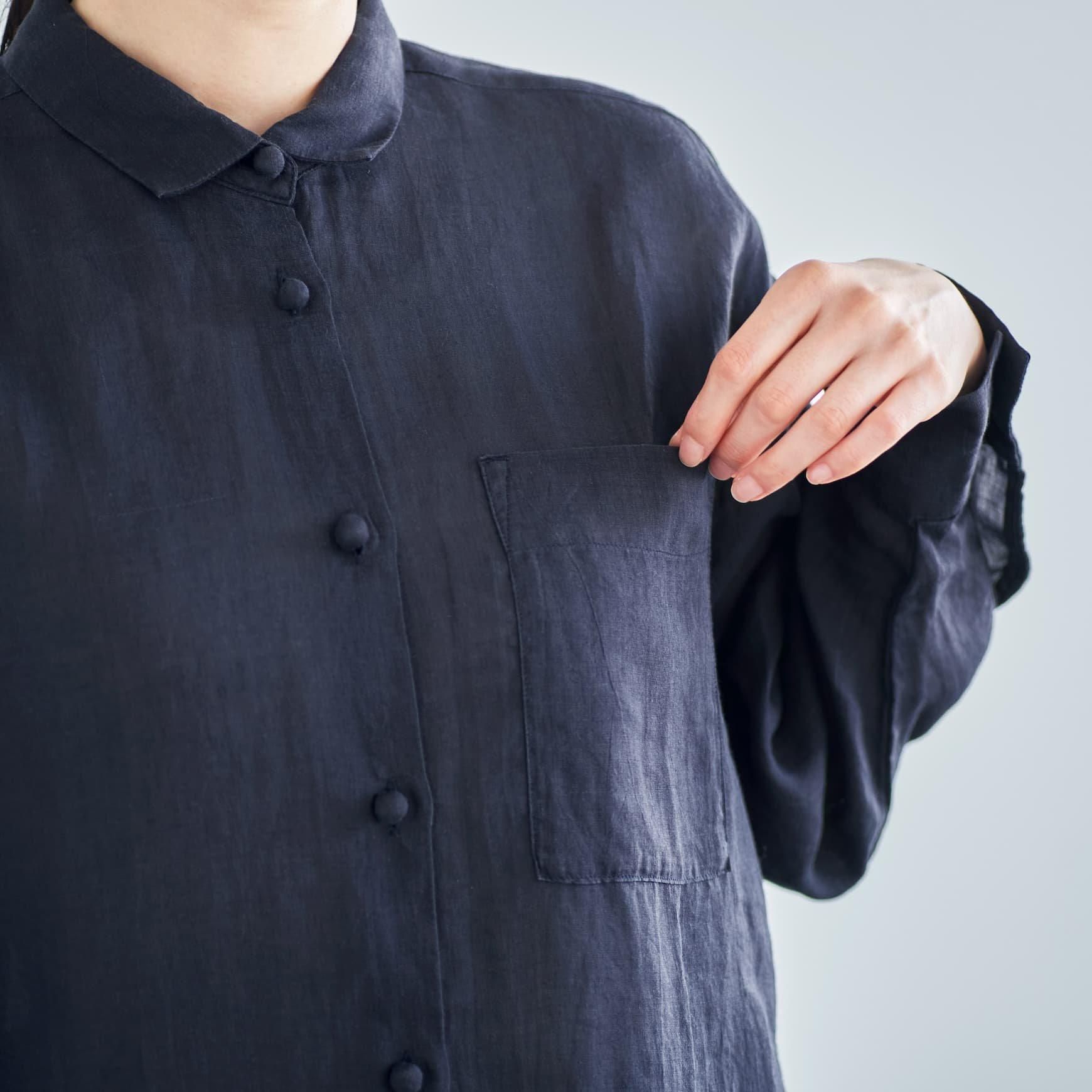 HAU クラスカ　　くるみボタンスキッパーシャツ（半袖） HAU（ハウ）｜over shirts 