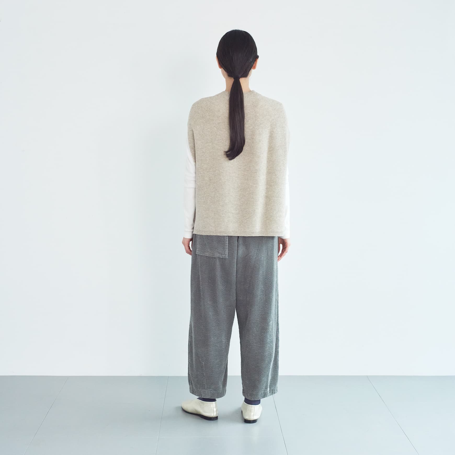 HAU（ハウ）｜knit vest 