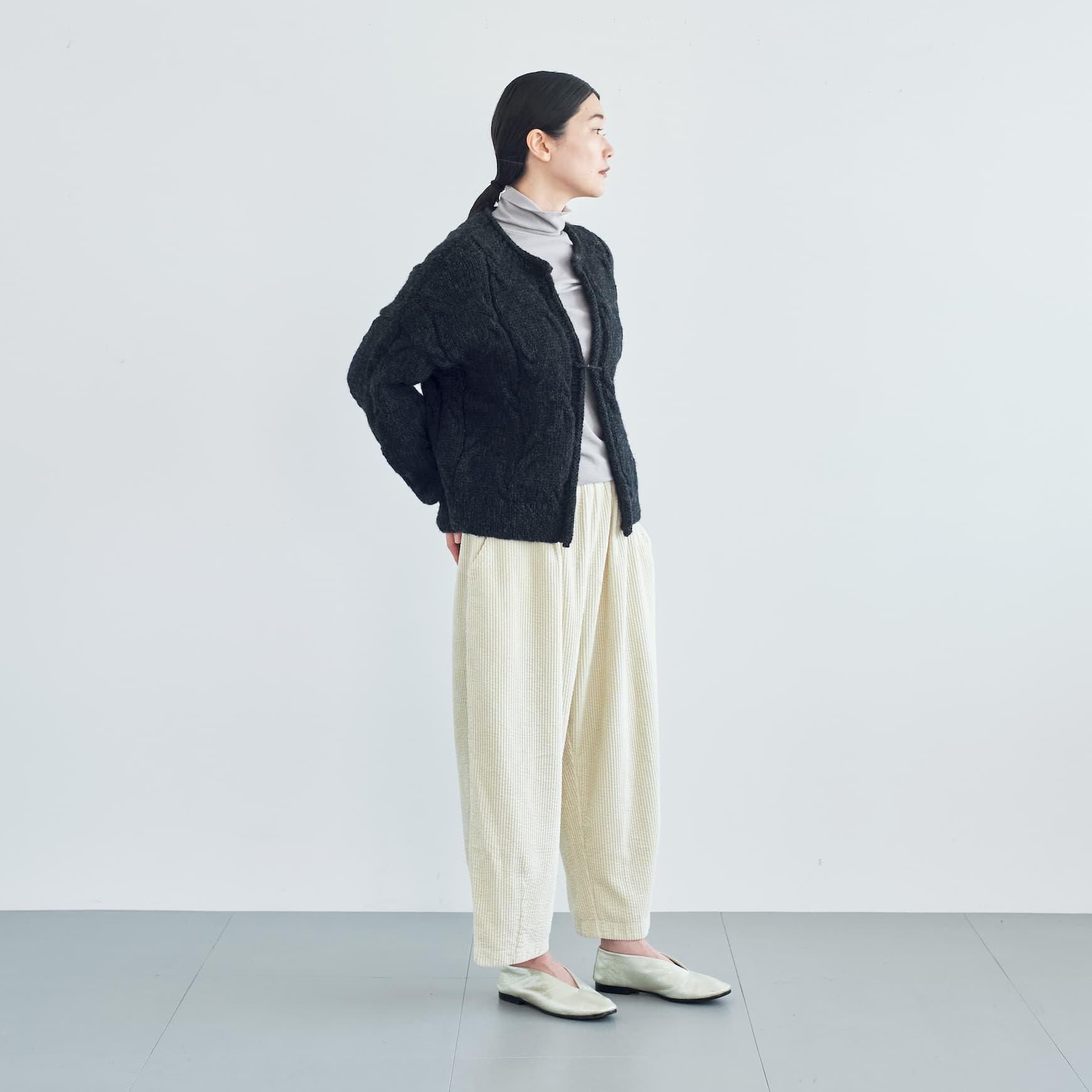 HAU（ハウ）｜knit cardigan 
