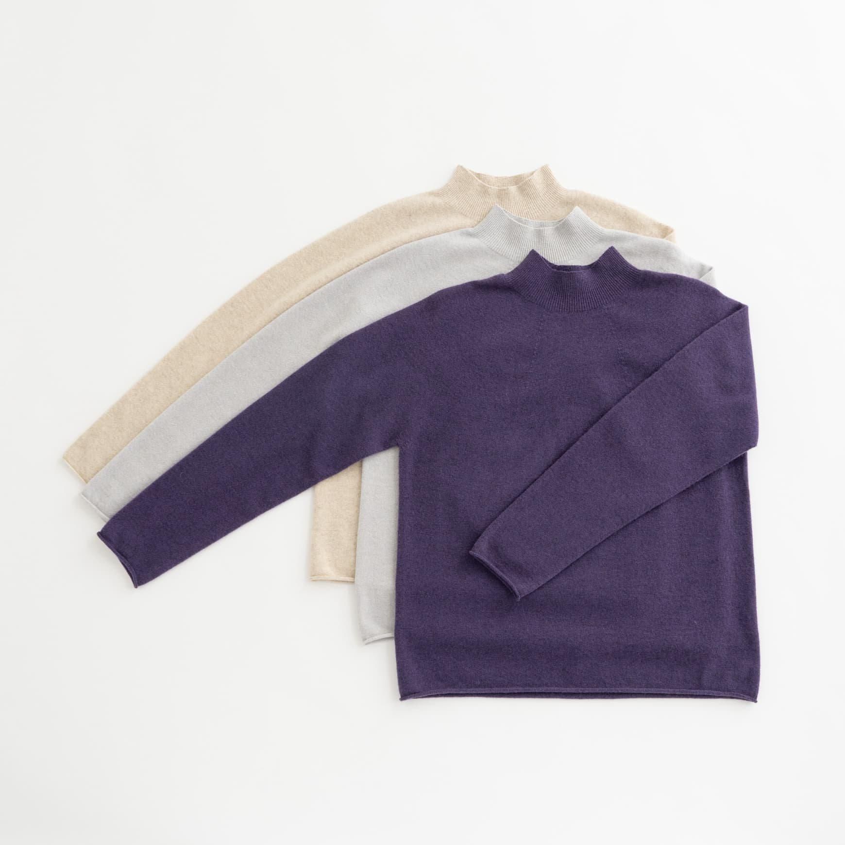 「CLASKA(クラスカ)」のラムウール ハイネックプルオーバー / 2024AW