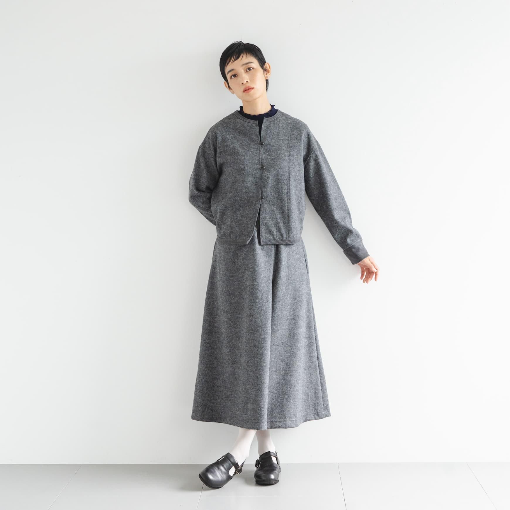 CLASKA（クラスカ）｜ウールフラノタックスカート - スカート- 女性