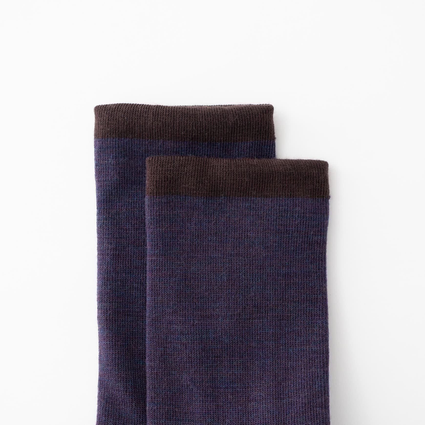 「CLASKA(クラスカ)」の ウール×シルクレイヤードソックス / 24AW